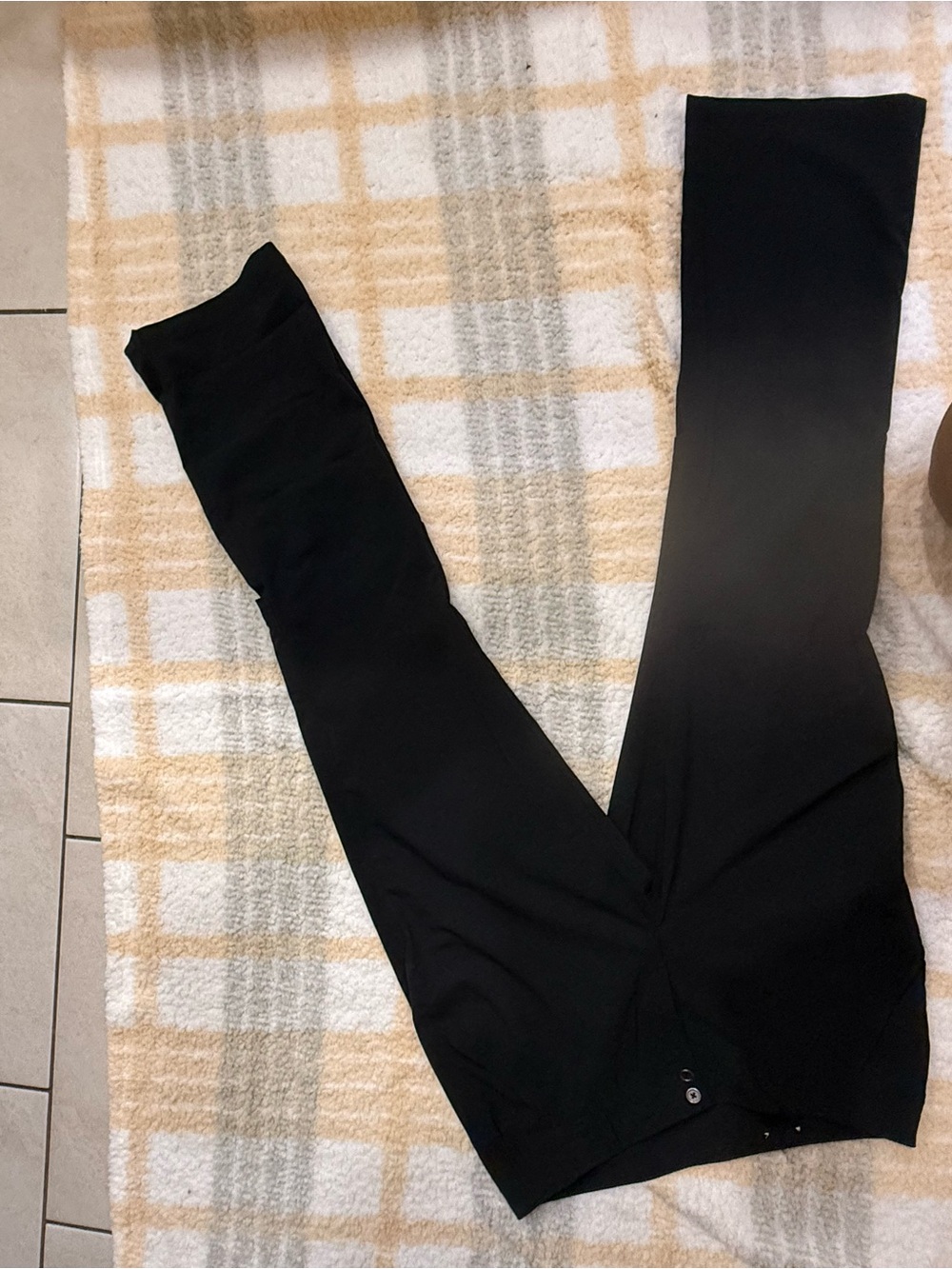 Columbia Omni-Wick Women’s Pants Black 12 Regular Solid Button Poly